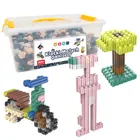 Askato, Klocki Małych Geniuszy, klocki konstrukcyjne, 800 elementów