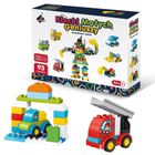Askato, Klocki Małych Geniuszy MAXI, Roboty, 93 elementy