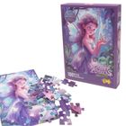 Askato, Księżniczka z motylkiem, puzzle brokatowe, 100 elementów