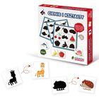 Askato, Pomysłowy skrzat, cienie i kształty, drewniana układanka