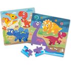 Askato, puzzle magnetyczne, dinozaury, 20 elementów