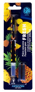 Astra, Astrapen, pióro młodzieżowe + 3 naboje, Fresh, 1 szt.