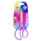 Astra, ergonomiczne nożyczki szkolne, neon, 15 cm