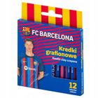 Astra, FC Barcelona, kredki grafionowe, 12 kolorów