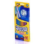 Astra, kredki ołówkowe okrągłe, metaliczne, 12 kolorów