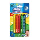 Astra, kredki świecowe do kąpieli, 5 kolorów