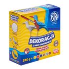 Astra, masa papierowa, 240g + farby, 6-10 ml