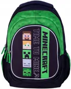 Astra, Minecraft, plecak szkolny, 1-komorowy, Alex & Steve