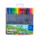 Astra, Pixel One, cienkopisy trójkątne, 0,4 mm, 18 kolorów