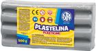 Astra, plastelina, popielata, 500g