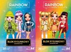 Astra, Rainbow High, teczka A4 z gumką, 1 szt.