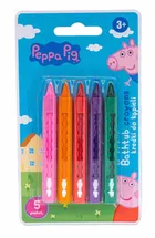 Astra, Świnka Peppa, kredki do kąpieli, 5 kolorów