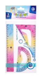 Astra, zestaw geometryczny Flexi, 3 elementy, 20 cm