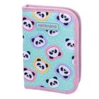 Astrabag, piórnik, rozkładany, pojedynczy, z wyposażeniem, Minty Pandas