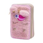 Astrabag, piórnik rozkładany, potrójny z wyposażeniem, Fluffy Unicorn