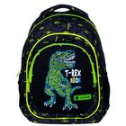 Astrabag, plecak szkolny, 3-komorowy, T-Rex Neon