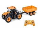 Ata, Double Eagle, traktor JCB z przyczepą, zdalnie sterowany, 1:16