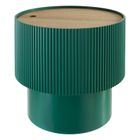 Atmosphera, Enola, stolik kawowy ze schowkiem, okrągły, średnica 38,5 cm