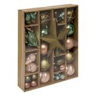 Atmosphera, komplet bombek i ozdób świątecznych, 60 sztuk