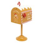 Atmosphera, metalowa skrzynka na listy do mikołaja, na słupku, 32 cm