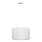 Atmosphera, Tobie, lampa sufitowa z bawełnianym kloszem, 35 cm