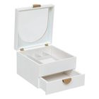 Atmosphera, Wild Romance, szkatułka na biżuterię z lusterkiem, 20-19,5-13,5 cm