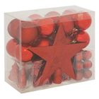 Atmosphera, zestaw ozdób choinkowych, 44 elementy