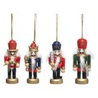 Atmosphera, zestaw ozdób choinkowych, dziadek do orzechów, 8-4 cm