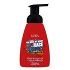Aura, Hot Wheels Hand Foam, pianka do mycia rąk, Malina, 300 ml