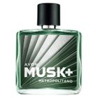 Avon, Musk+ Metropolitano, woda toaletowa, spray, 75 ml