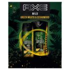 Axe, zestaw prezentowy, Wild, dezodorant, spray, 150 ml + żel pod prysznic, 250 ml