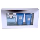Azzaro, Chrome, zestaw woda toaletowa 30 ml + żel pod prysznic 50 ml + woda po goleniu 30 ml