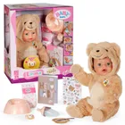 Baby Born, Emma w stroju niedźwiadka, lalka bobas, 43 cm