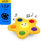 Baby Einstein, Pop & Glow, Starfish, Świecąca Rozgwiazda, zabawka interaktywna z przyssawką