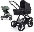 Baby Jogger, City Elite 2w1, wózek spacerowy z gondolą, terenowy, briar green