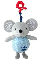 Baby Mix, Myszka, zawieszka z pozytywką, niebieska