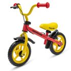 Baby Mix, Traveller, rowerek biegowy z hamulcem, czerwony