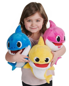 Baby Shark, maskotka, zabawka interaktywna, śpiewająca, 1 szt.