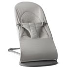 BabyBjörn, Balance Soft Woven, leżaczek, jasny szary