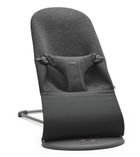 BabyBjörn, Bliss 3D Jersey, leżaczek bujaczek, ciemny szary