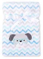 BabyMatex, kocyk z haftem, Ricco, piesek, 75-100 cm