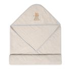 BabyMatex, okrycie kąpielowe, maxi, szare, 100-100 cm