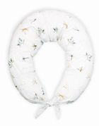 BabyMatex, poduszka do spania i karmienia z tkaniny bawełnianej, moon, ważki,