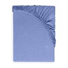 BabyMatex, prześcieradło z gumką, jersey, niebieskie, 60-120 cm