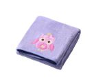 BabyOno, Ręcznik kąpielowy frotte, 140-70 cm, fioletowy