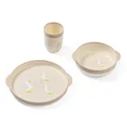 BabyOno, zestaw naczyń dla dzieci, farmer, 3 szt.