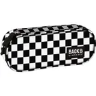 BackUp, piórnik, owalny, Szachownica