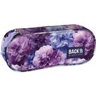 BackUp, piórnik, owalny, Violet Bloom