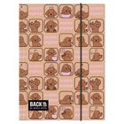 BackUp, teczka z gumką A4, Fluffy Puppy, 1 szt.