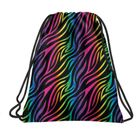 BackUp, worek sportowy, Kolorowa Zebra